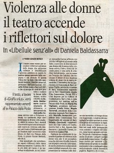 La Gazzetta del Mezzogiorno 23 Novembre 2011 libellule