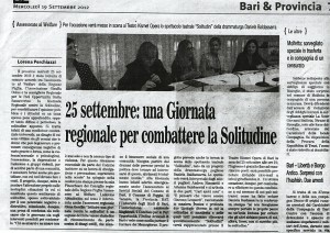 Barisera 19 Settembre 2012